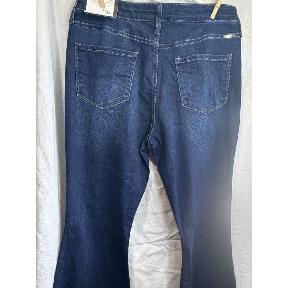 KanCan Indigo Flare Jeans - Picture 3 of 5